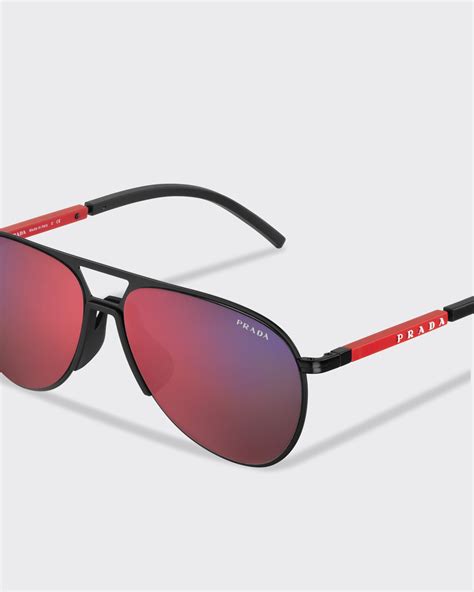 Red/blue Lenses Prada Linea Rossa Active .